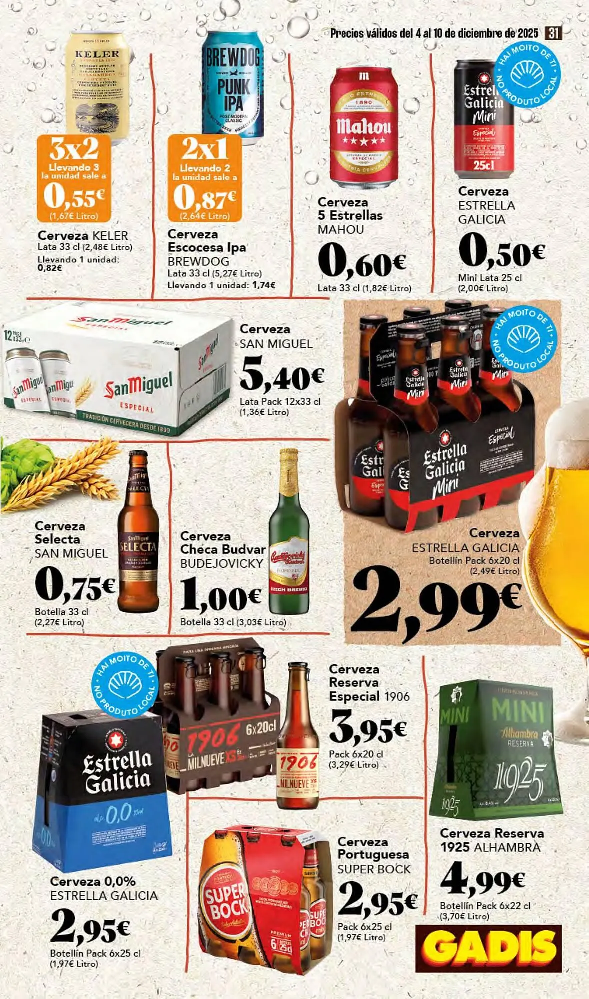 Catálogo de Folleto Gadis 4 de diciembre al 10 de diciembre 2025 - Página 31