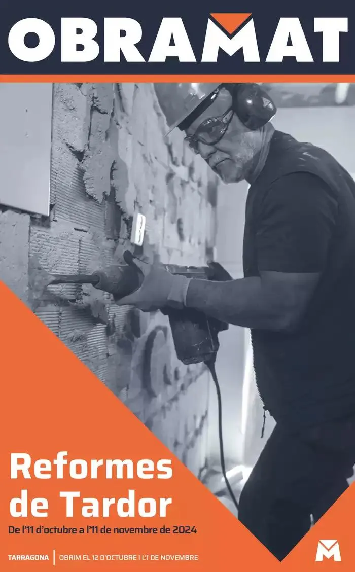 Catálogo de Folleto Reforma De Otoño Tarragona 11 de octubre al 11 de noviembre 2024 - Página 1