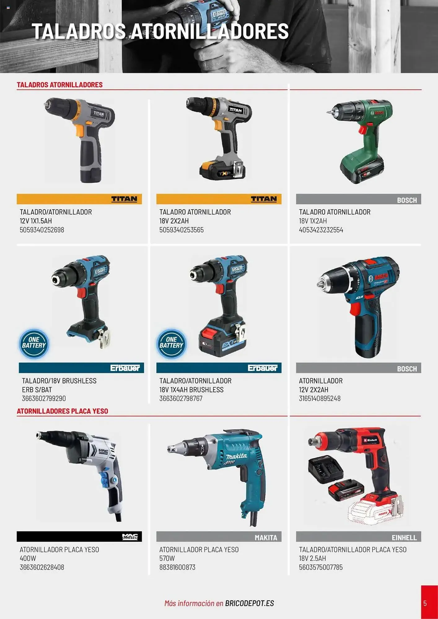 Catálogo de Folleto Brico Depôt 1 de abril al 31 de diciembre 2025 - Página 5