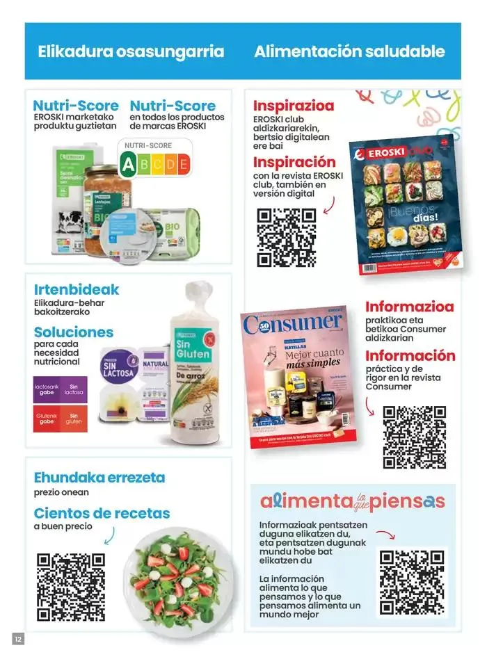 Catálogo de Nueva apertura EROSKI Center Bidebarrieta 27 de noviembre al 5 de diciembre 2024 - Página 12