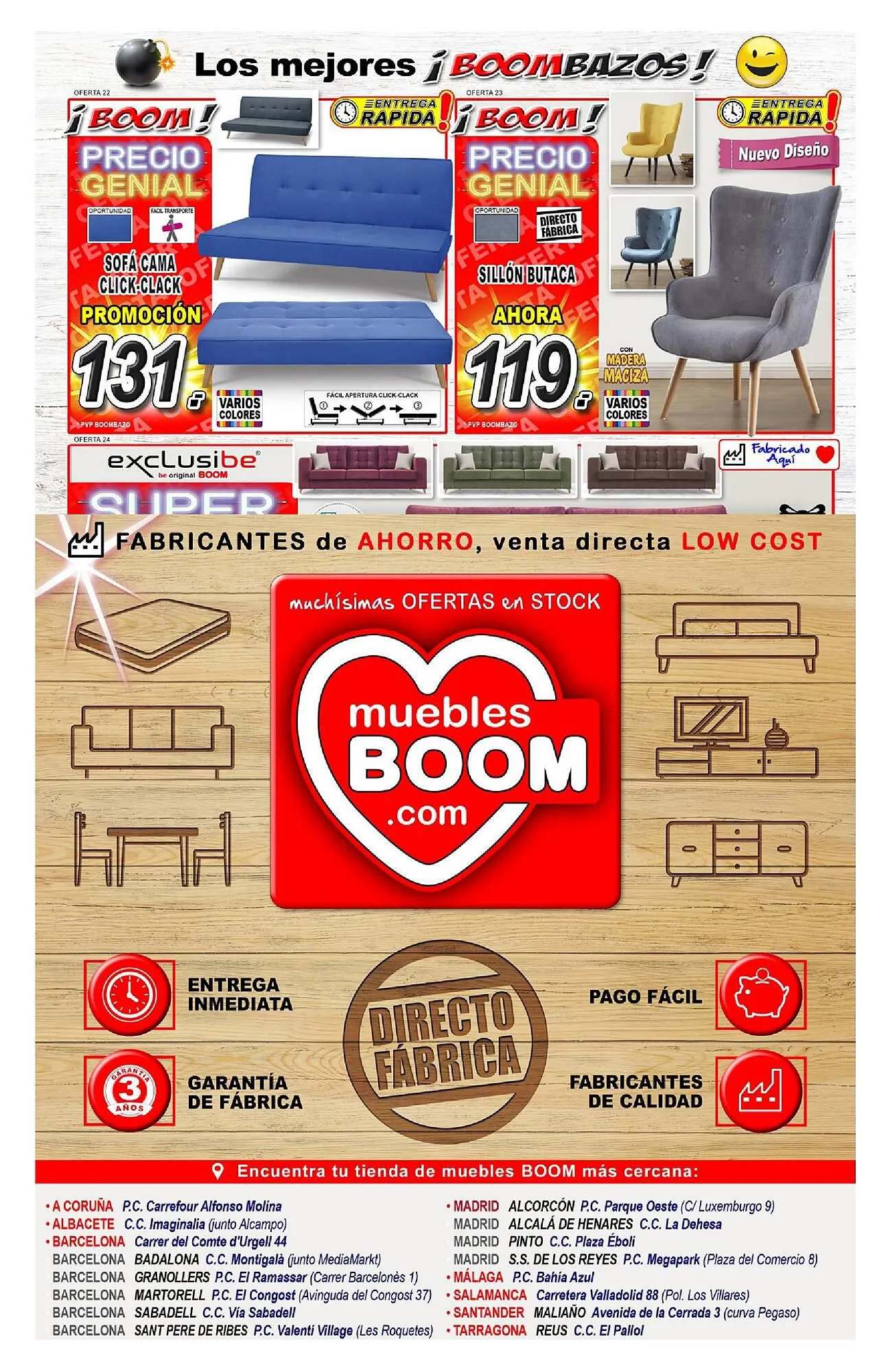 Catálogo de Folleto Muebles Boom 1 de abril al 30 de junio 2024 - Página 4