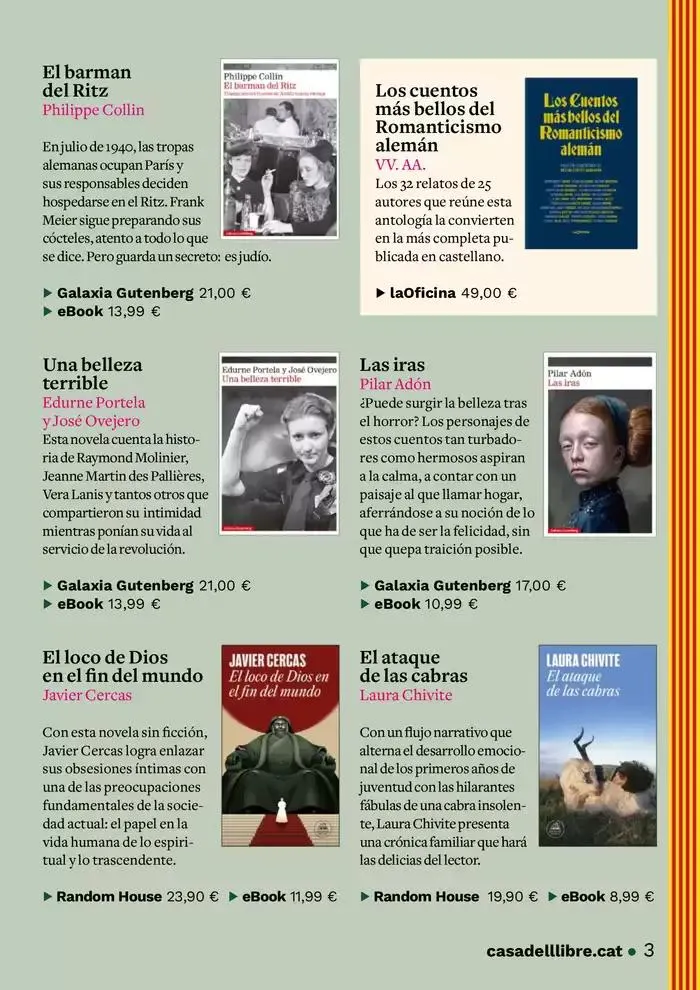 Catálogo de Sant Jordi 2025 8 de abril al 22 de abril 2025 - Página 3