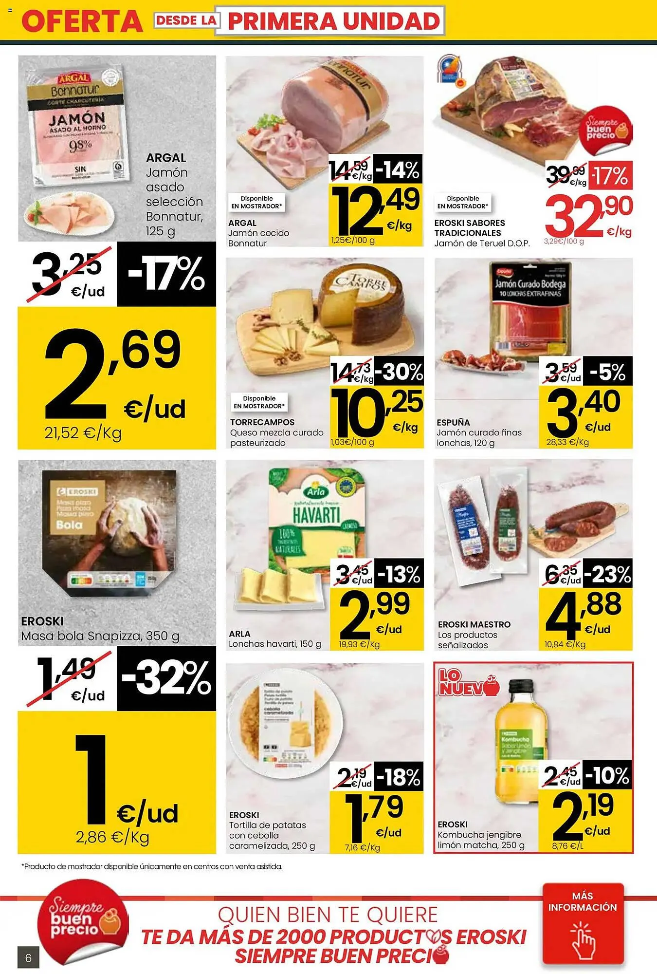 Catálogo de Folleto Eroski 29 de enero al 11 de febrero 2026 - Página 6