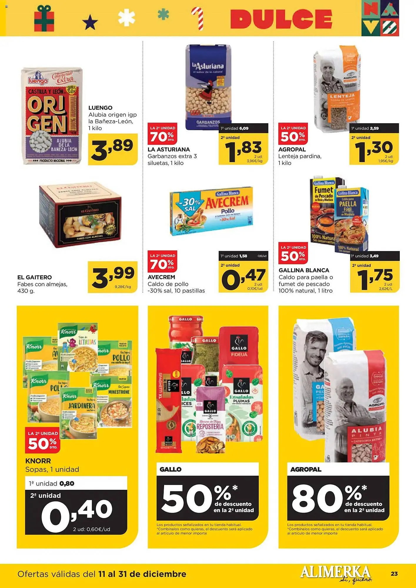 Catálogo de Folleto Alimerka 11 de diciembre al 31 de diciembre 2025 - Página 25
