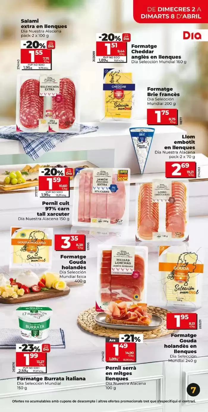 Catálogo de Estalvi en Gran del del 2 al 8 d'abril 2 de abril al 8 de abril 2025 - Página 7