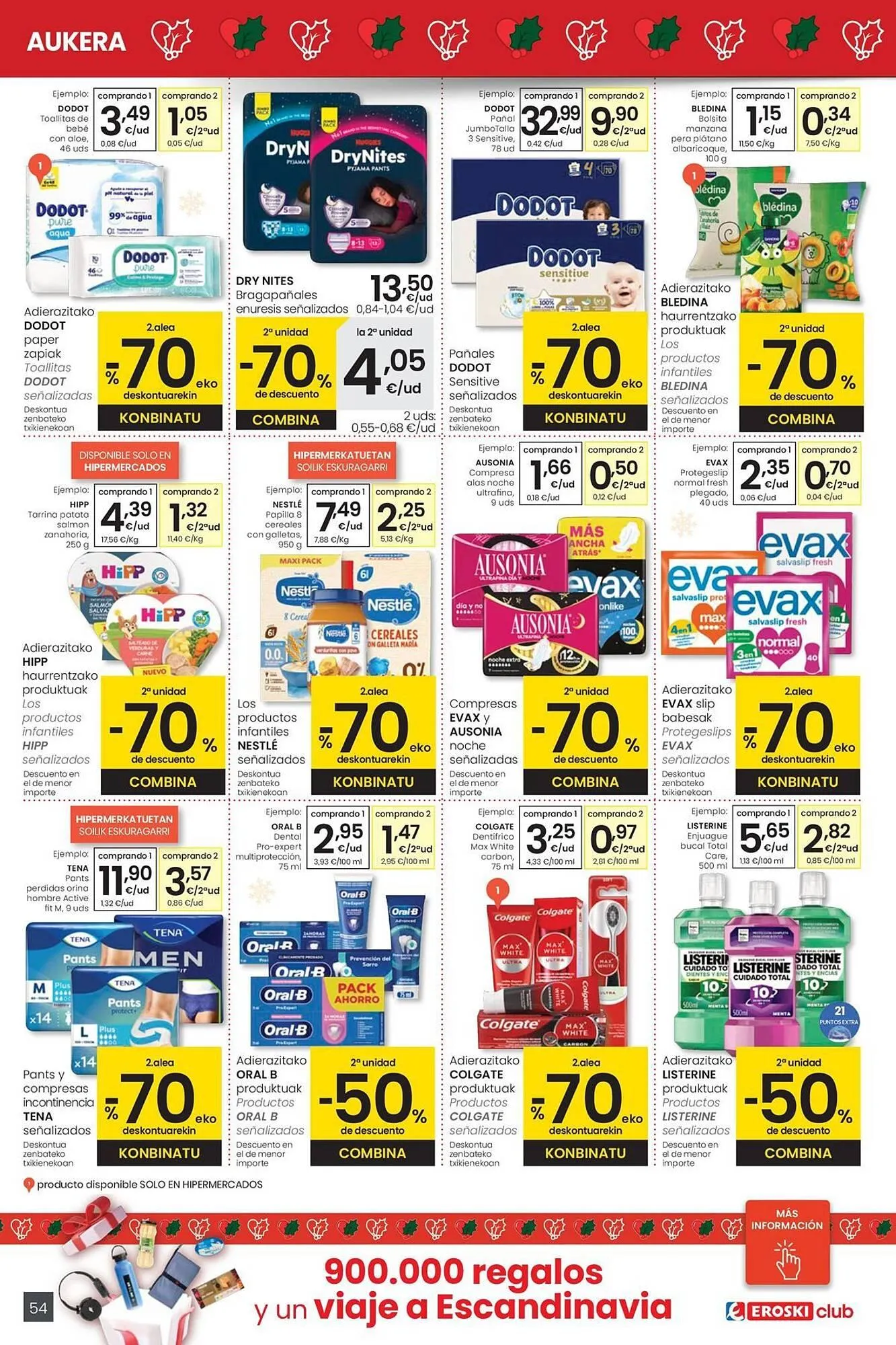 Catálogo de Folleto Eroski 18 de diciembre al 31 de diciembre 2025 - Página 54