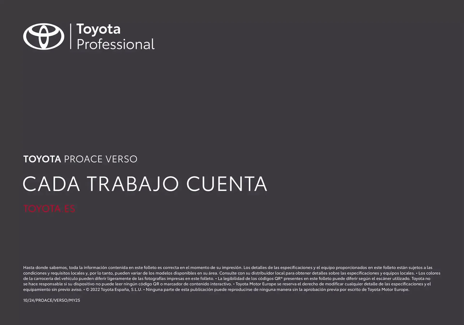 Catálogo de Folleto Toyota 25 de octubre al 25 de octubre 2025 - Página 28