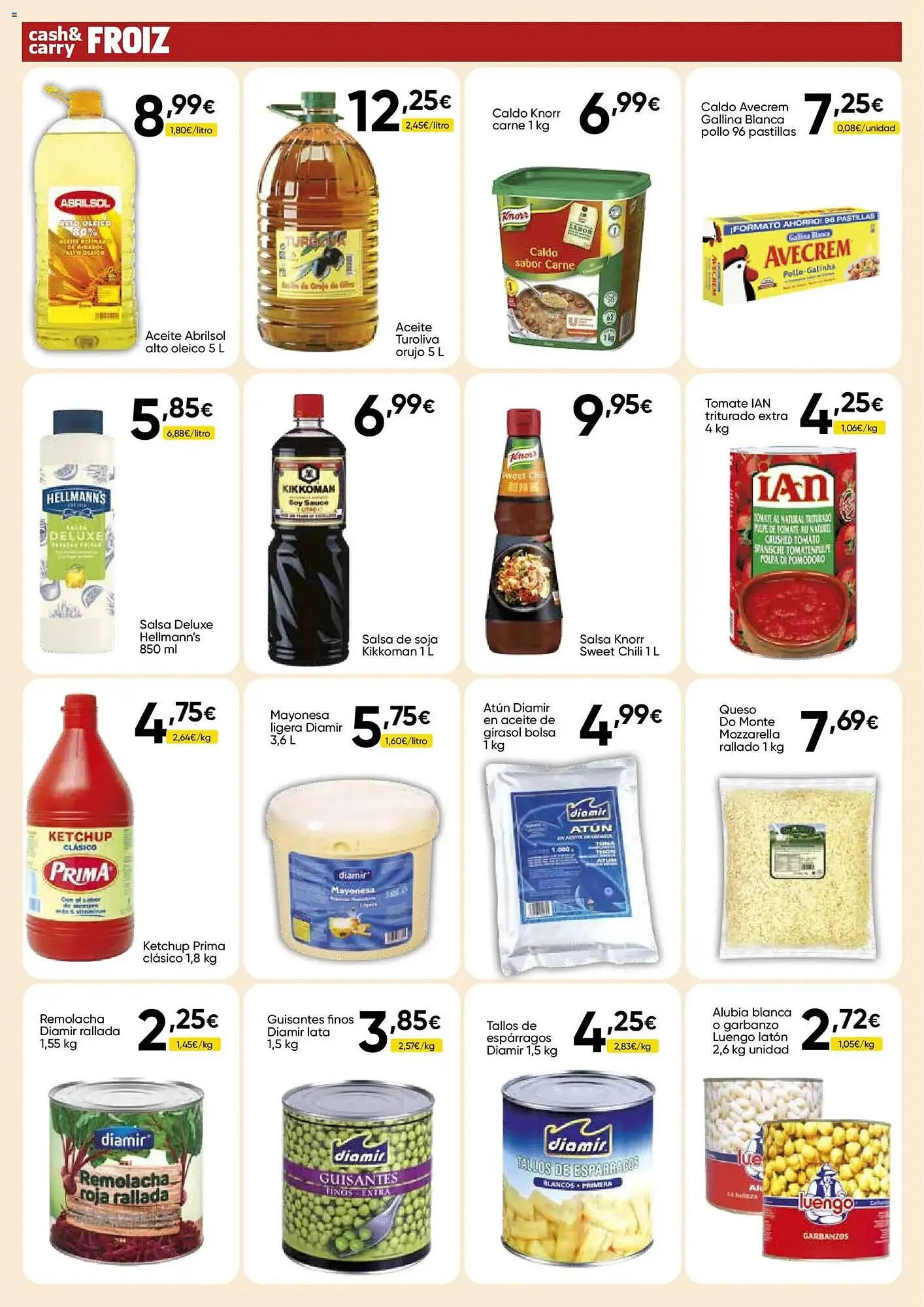 Catálogo de Folleto FROIZ 3 de marzo al 24 de marzo 2026 - Página 12