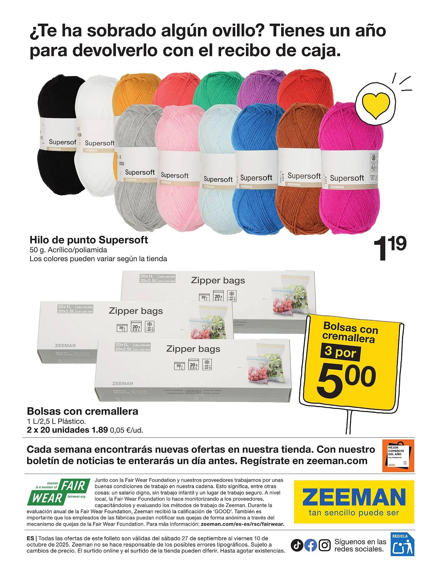 Catálogo de Catálogo Zeeman 27 de septiembre al 10 de octubre 2025 - Página 24