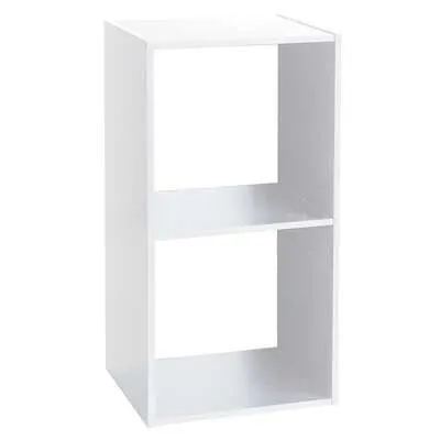 ESTANTERÍA DE 2 COMPARTIMENTOS 1MIX N MODUL1 BLANCA