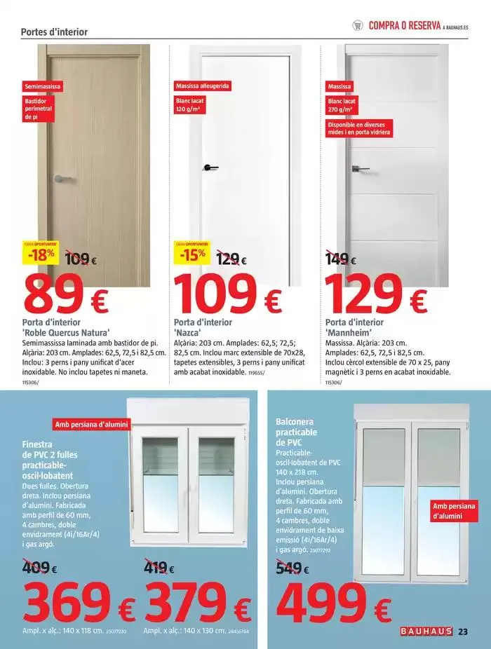 Catálogo de Bricolatge, reformes, decoració i jardí 3 de abril al 7 de mayo 2025 - Página 23