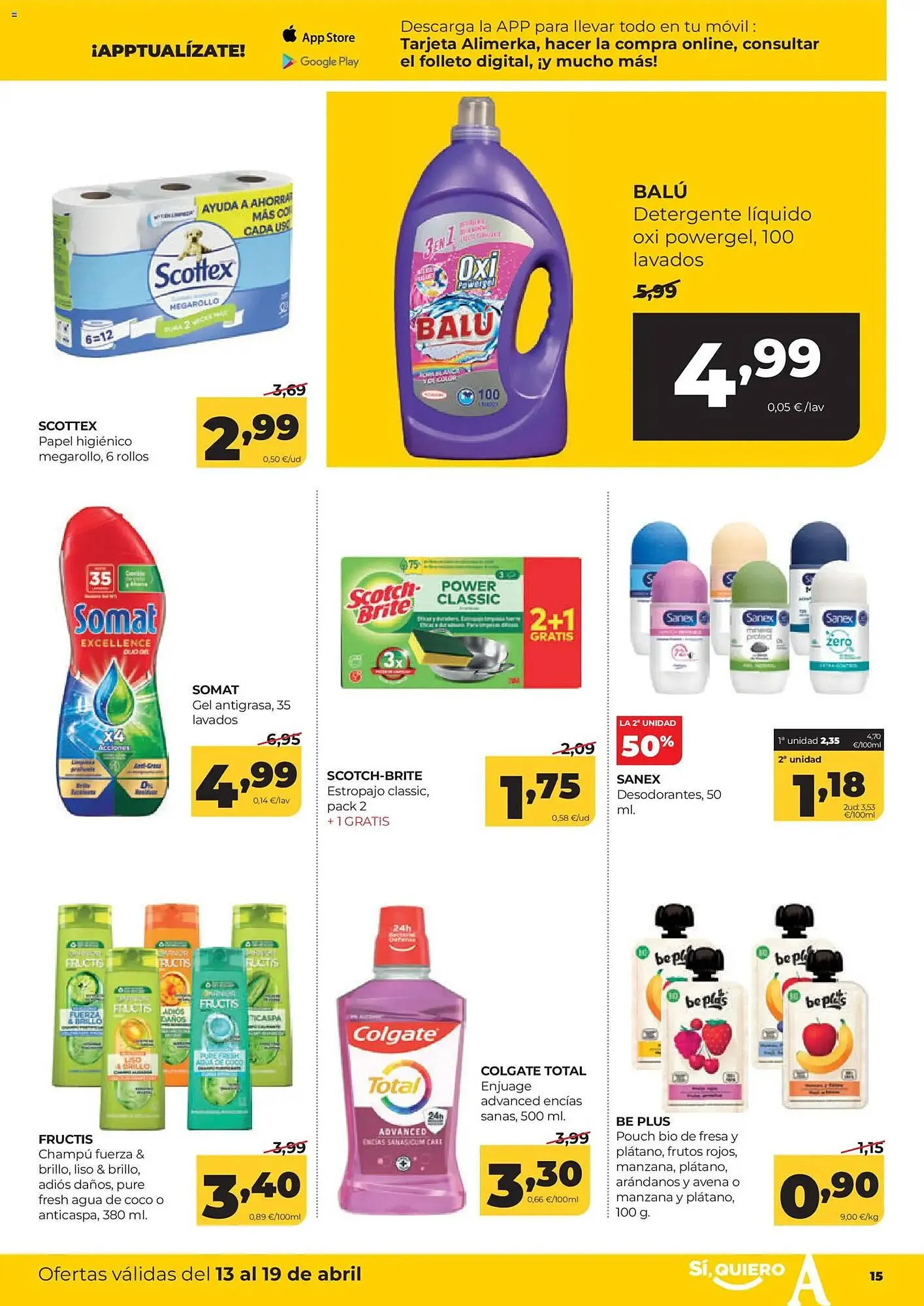 Catálogo de Folleto Alimerka 13 de abril al 19 de abril 2026 - Página 15