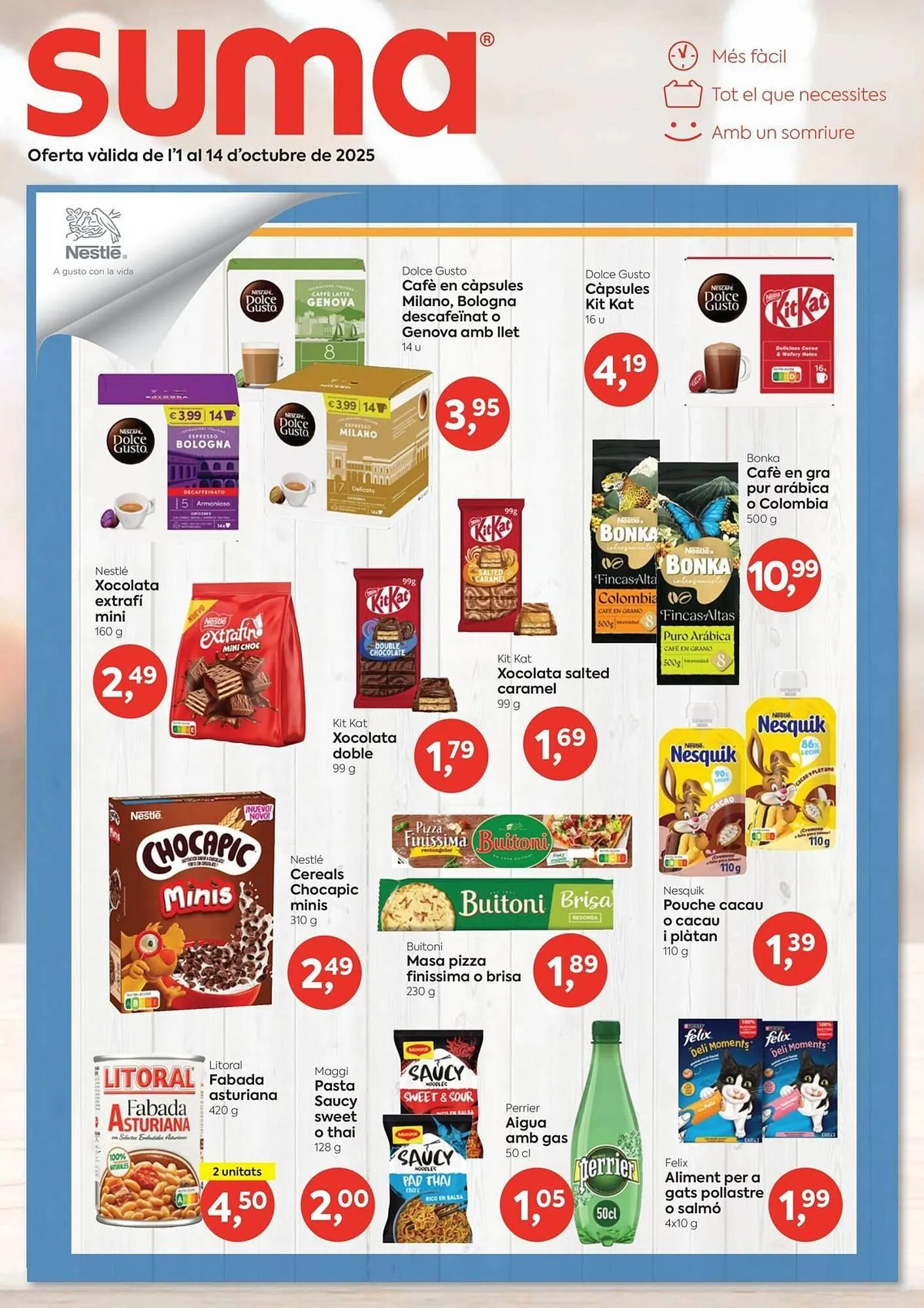 Catálogo de Folleto Suma Supermercados 1 de octubre al 14 de octubre 2025 - Página 1