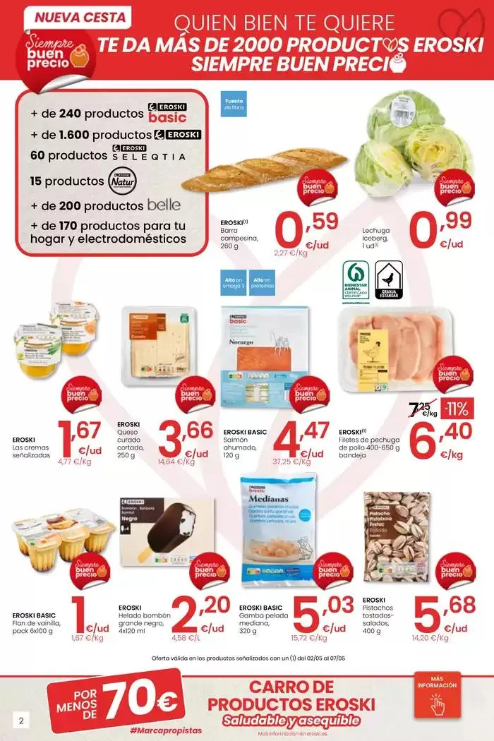 Catálogo de SUMA AHORRO EROSKI CENTER 2 de mayo al 13 de mayo 2025 - Página 2