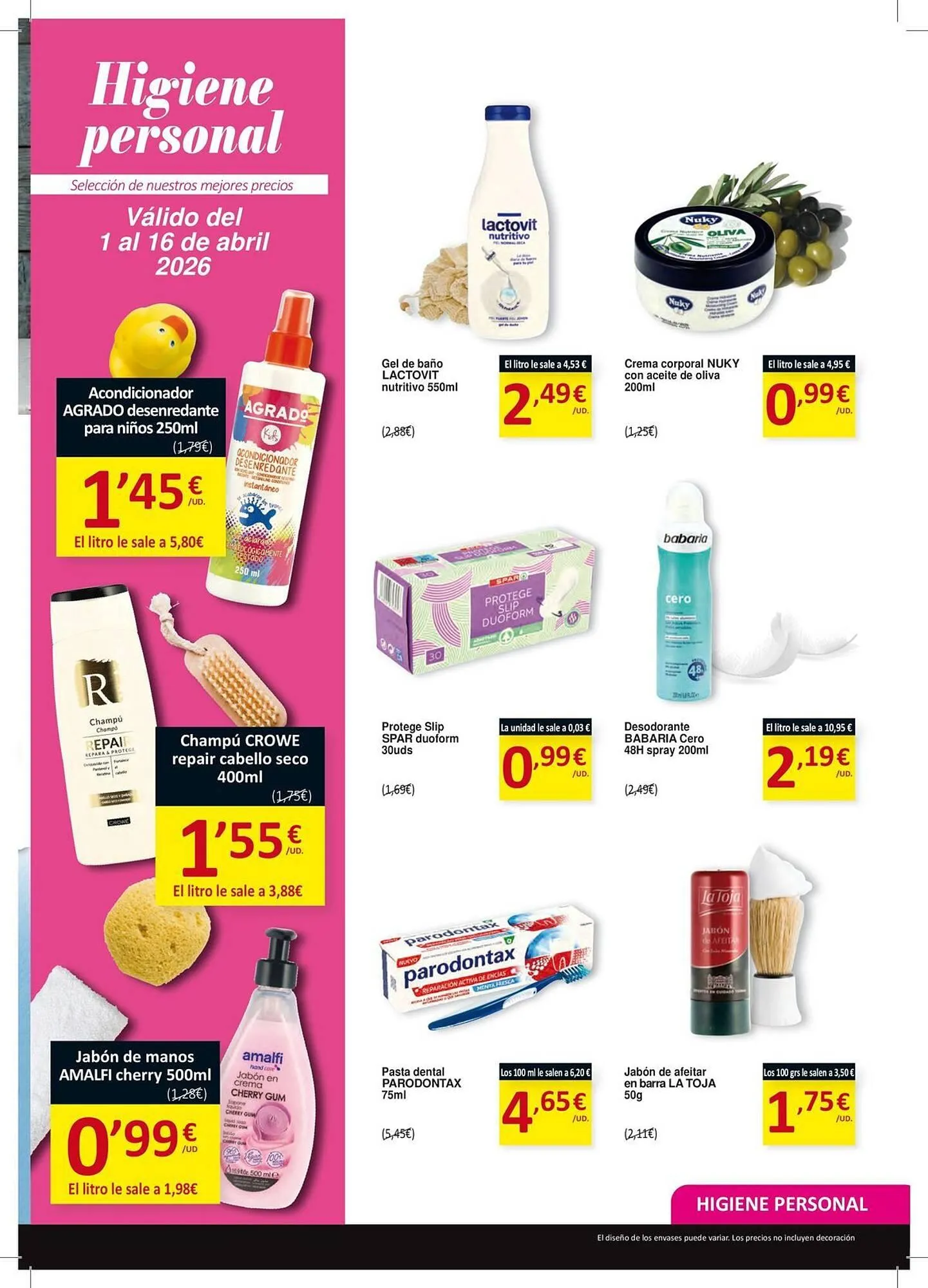 Catálogo de Folleto SPAR 1 de abril al 16 de abril 2026 - Página 9