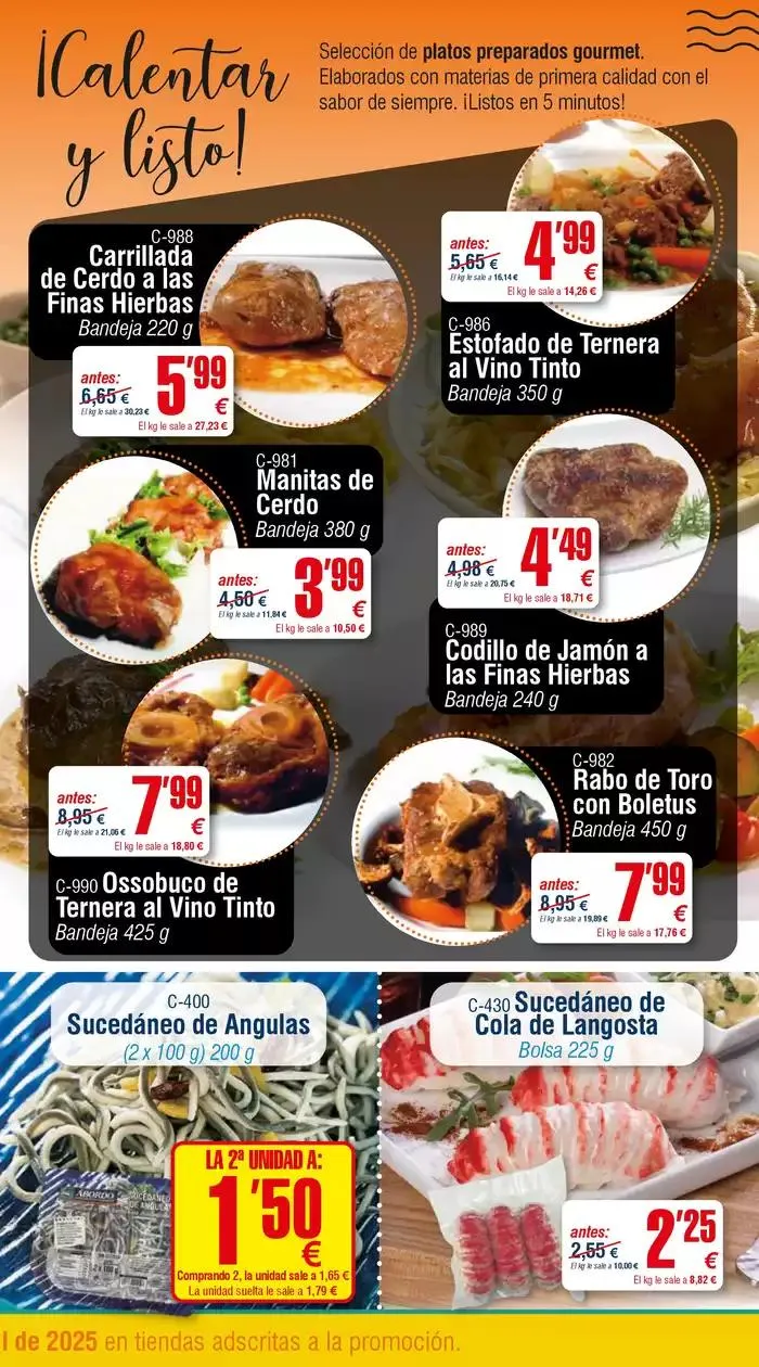 Catálogo de Ventresca de Bacalao Blanco 31 de marzo al 20 de abril 2025 - Página 7