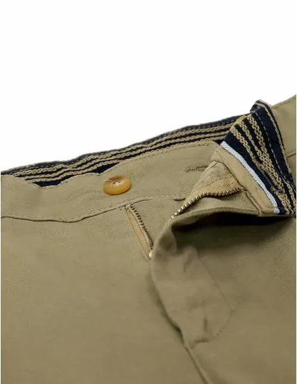 Pantalón gabardina elastan s/p Beige