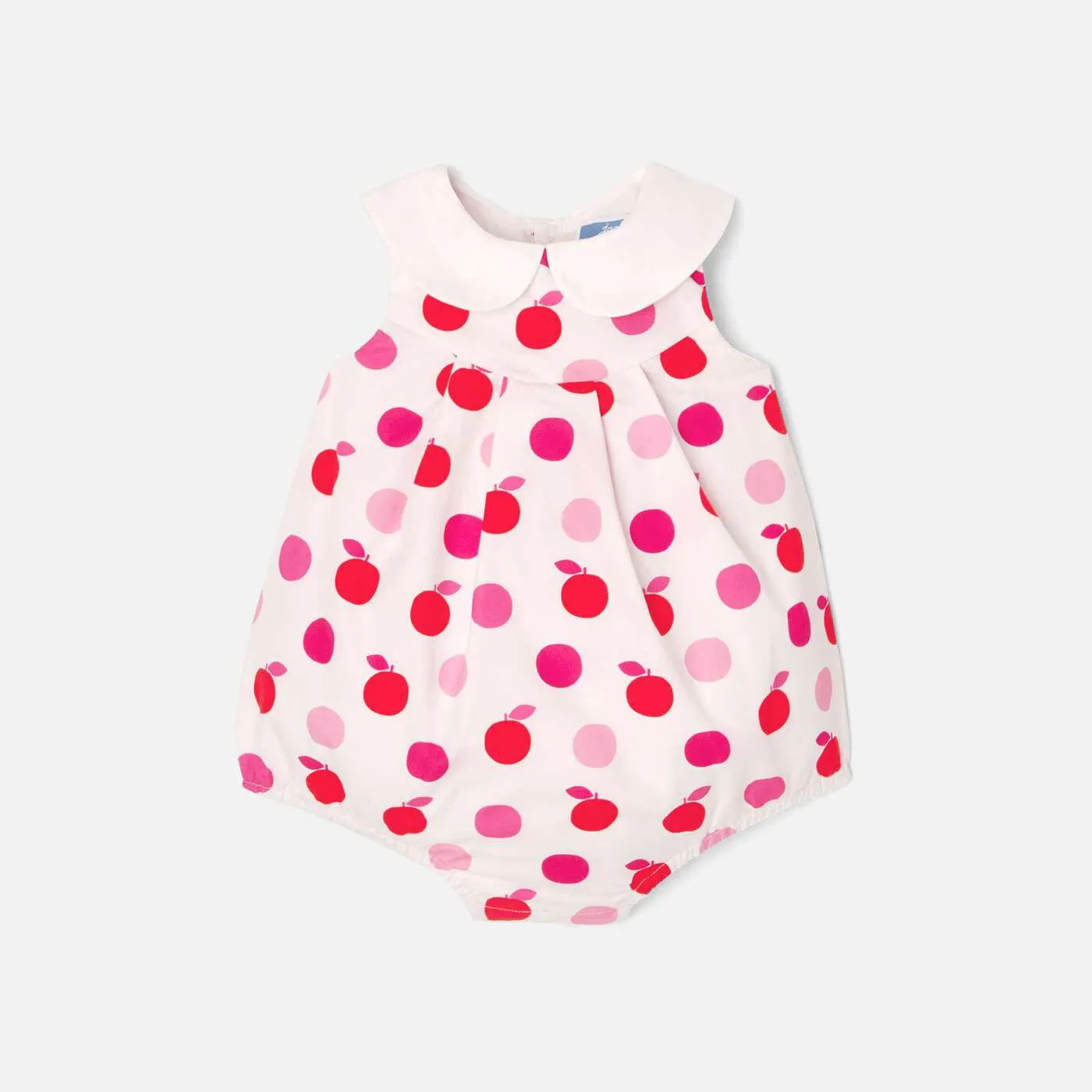 Ranita de popelín para bebé niña