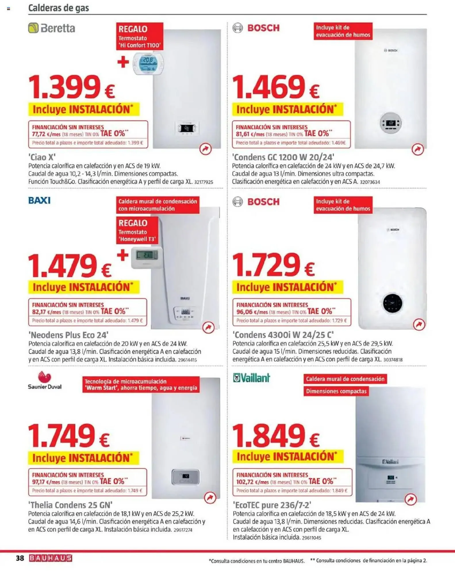 Catálogo de Catálogo Bauhaus 16 de septiembre al 17 de octubre 2025 - Página 38