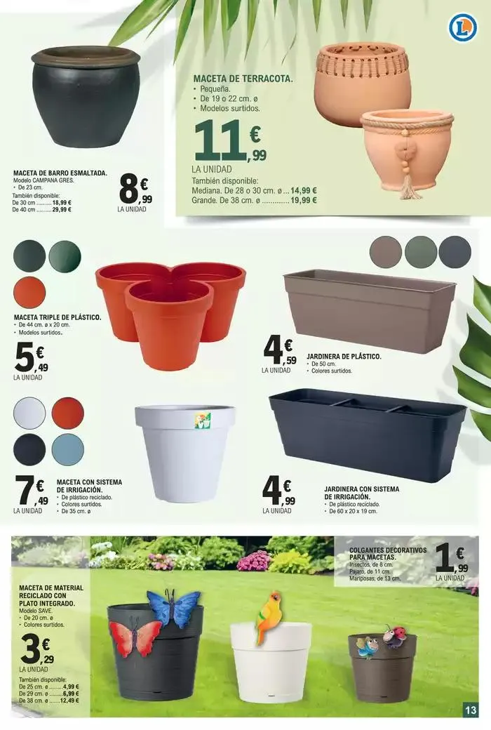 Catálogo de ¡Dale vida a tu jardín! 19 de marzo al 13 de abril 2025 - Página 13