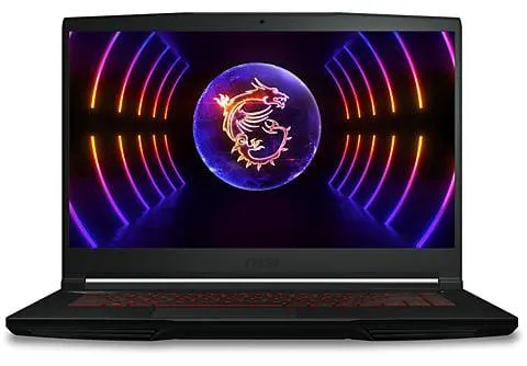 Portátil gaming - MSI Thin GF63 12VE-009XES, 15.6" Full HD, Intel® Core™ i5-12450H, 16GB RAM, 512GB SSD, GeForce RTX™ 4050, Sin sistema operativo