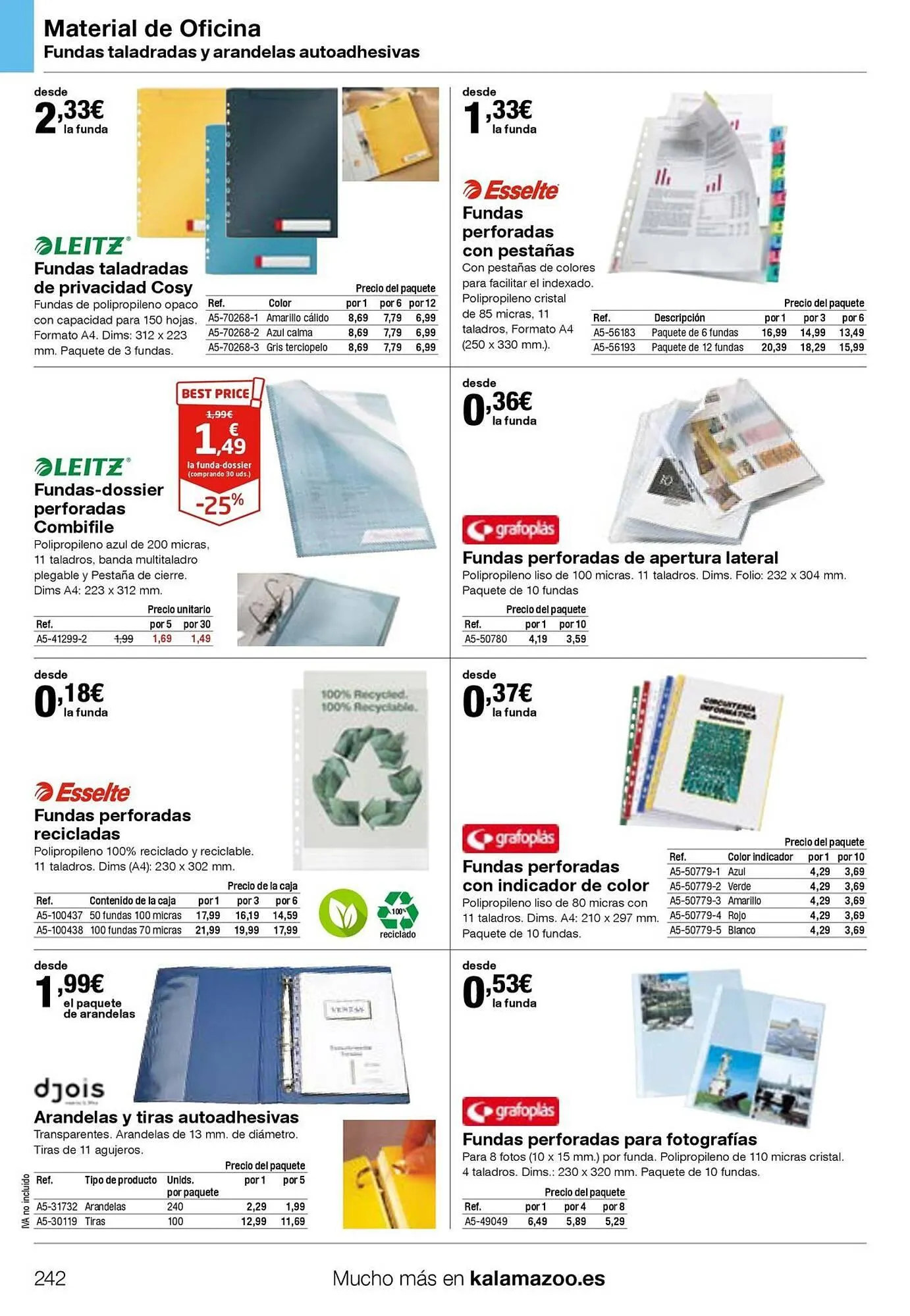 Catálogo de Folleto Staples Kalamazoo 19 de enero al 31 de diciembre 2026 - Página 242