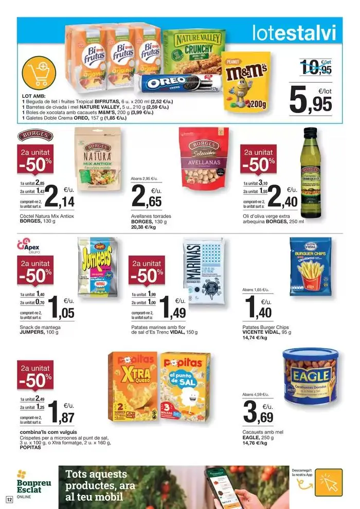 Catálogo de Ofertes vàlides de l’1 al 14 d’abril 1 de abril al 14 de abril 2025 - Página 12