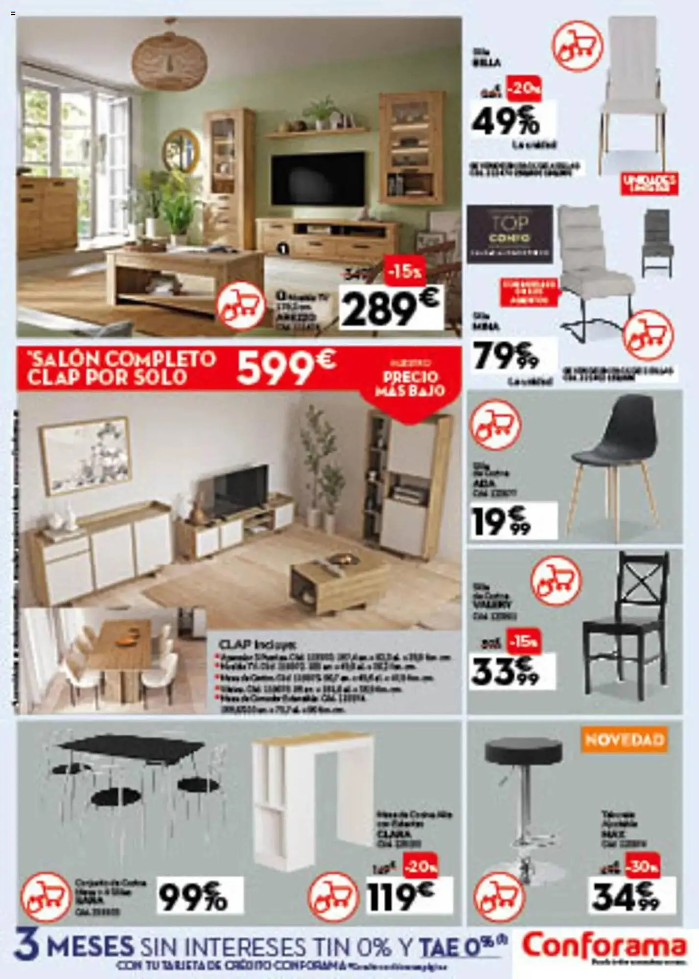 Catálogo de Folleto Conforama 31 de julio al 27 de agosto 2025 - Página 15