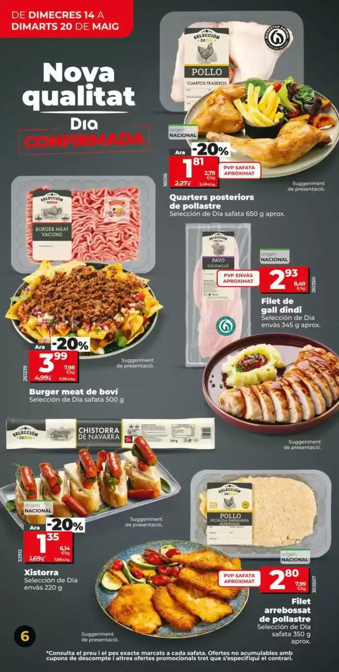 Catálogo de Nova qualitat Dia del 14/05 al 20/05 14 de mayo al 20 de mayo 2025 - Página 6