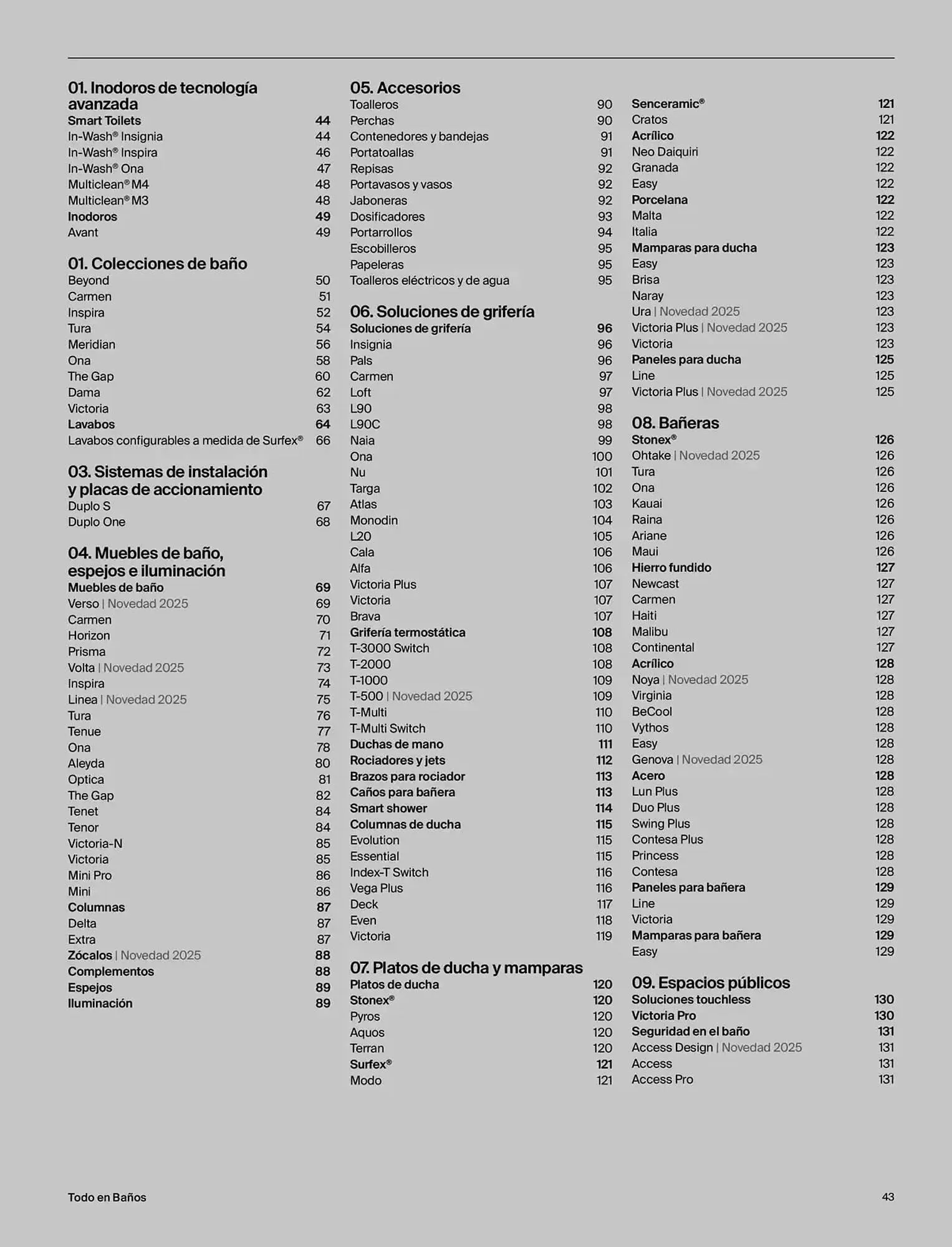 Catálogo de Folleto Roca 9 de enero al 31 de diciembre 2025 - Página 45