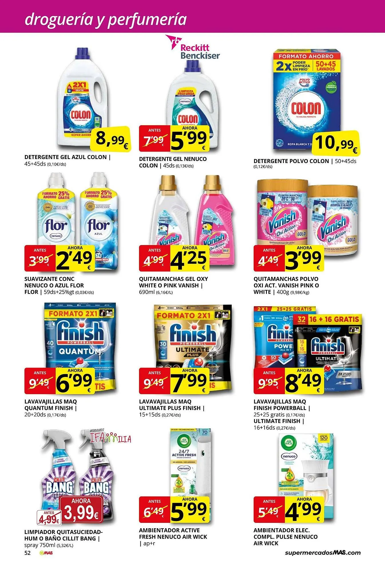 Catálogo de Folleto Supermercados MAS 29 de agosto al 30 de septiembre 2025 - Página 52