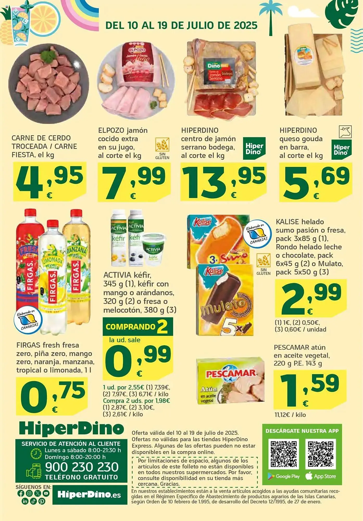 Catálogo de Folleto HiperDino 10 de julio al 19 de julio 2025 - Página 38