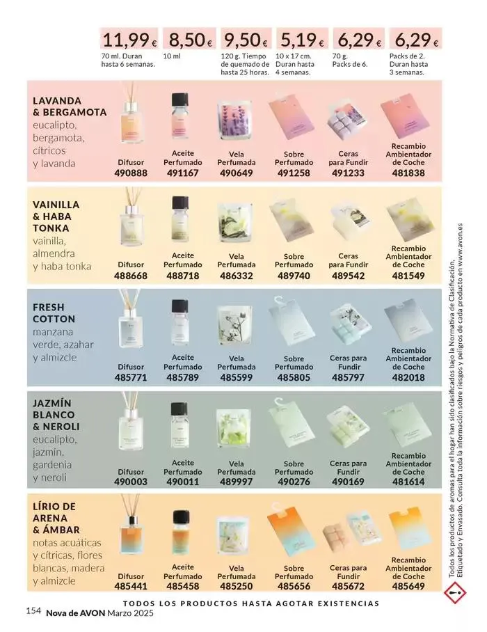 Catálogo de Catálogo AVON 3 de marzo al 31 de marzo 2025 - Página 154