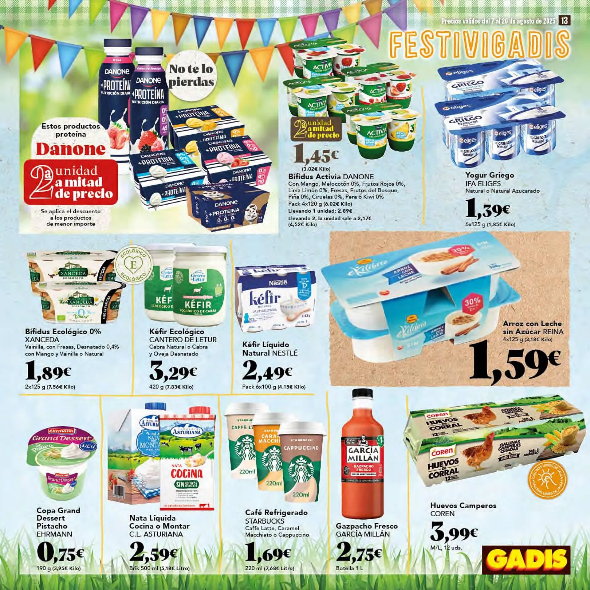 Catálogo de Folleto Gadis 7 de agosto al 21 de agosto 2025 - Página 13
