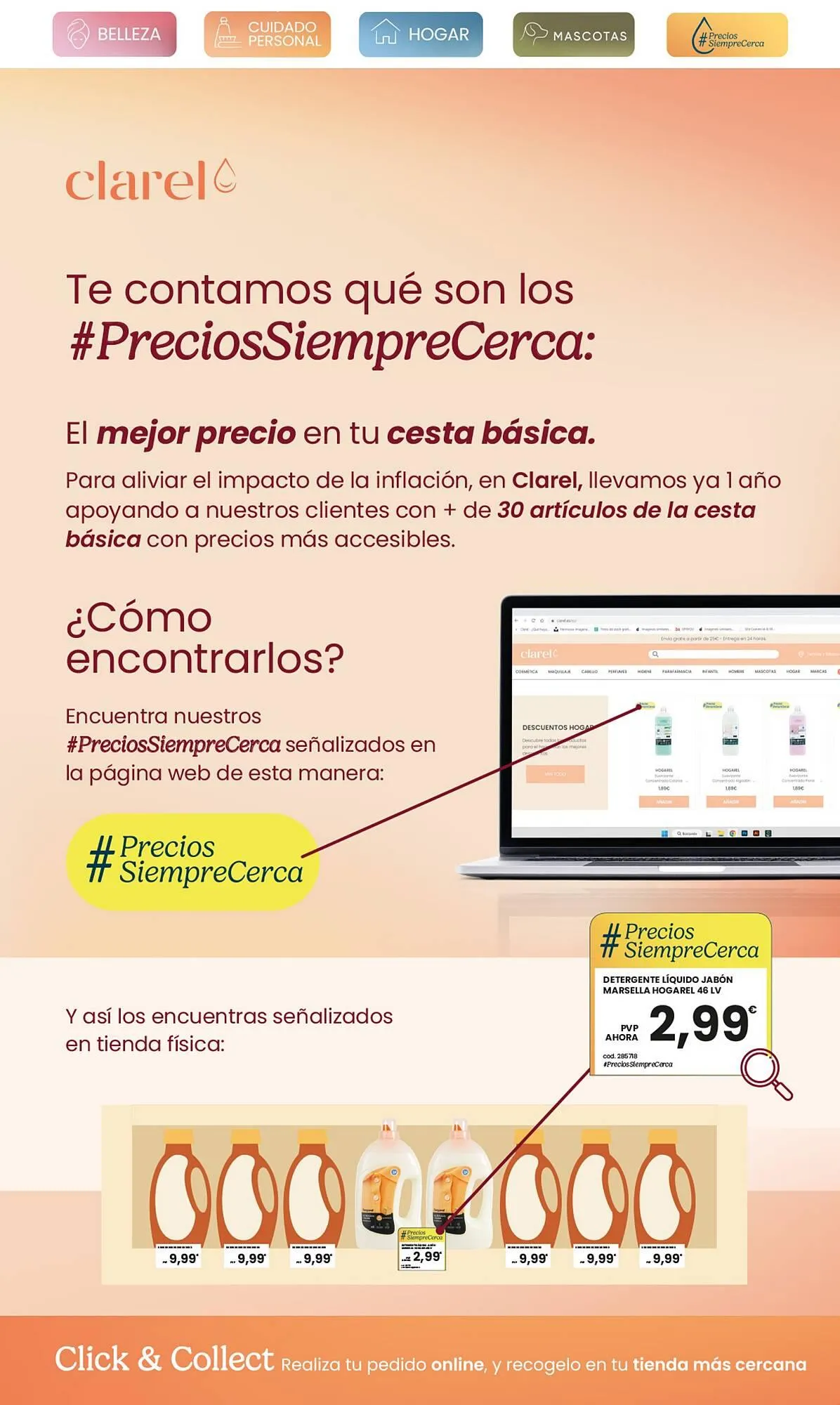 Catálogo de Folleto Clarel 23 de abril al 13 de mayo 2025 - Página 12