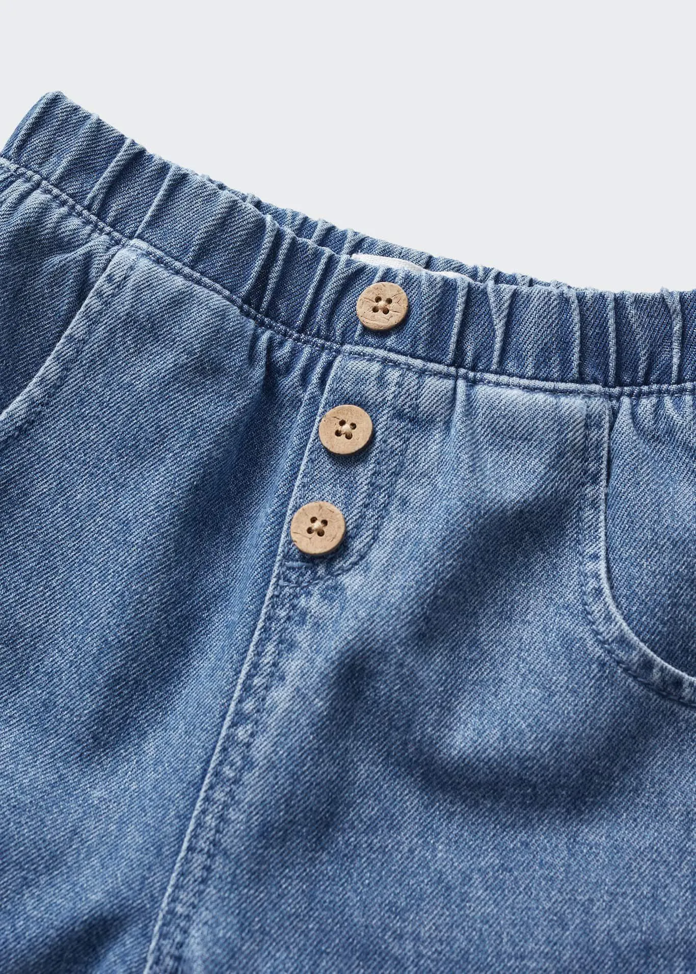 Jeans cintura elástica