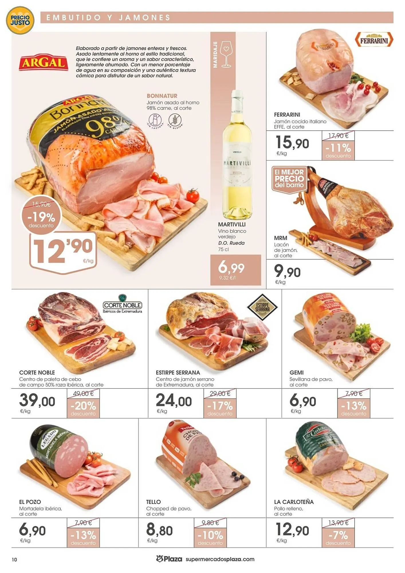 Catálogo de Folleto Supermercados Plaza 11 de julio al 30 de julio 2025 - Página 10