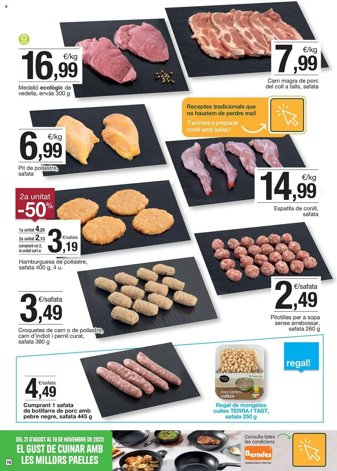 Catálogo de Folleto BonpreuEsclat 7 de noviembre al 20 de noviembre 2023 - Página 16