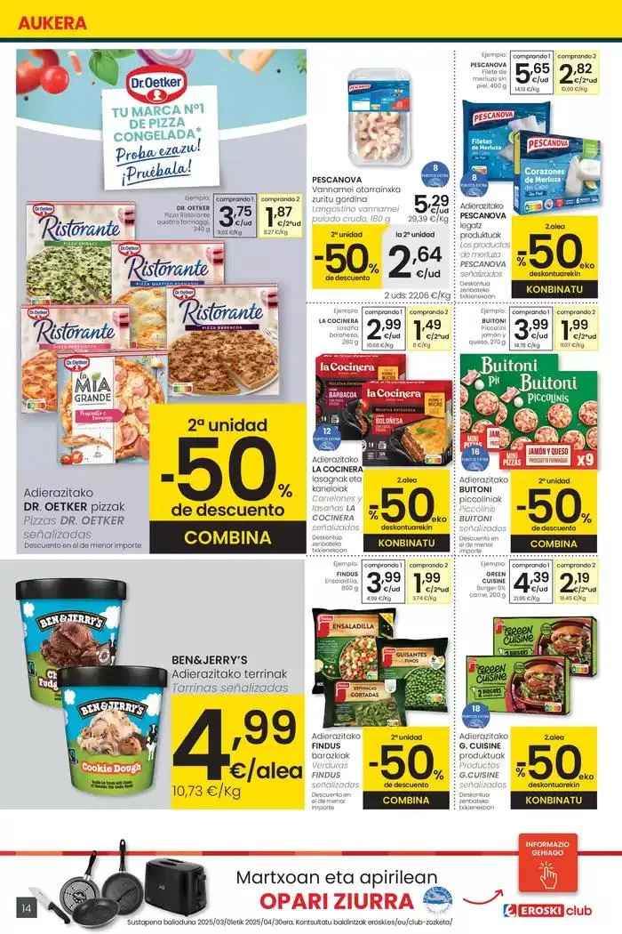 Catálogo de Prezio merkeagoa EROSKI CENTER 13 de marzo al 26 de marzo 2025 - Página 14