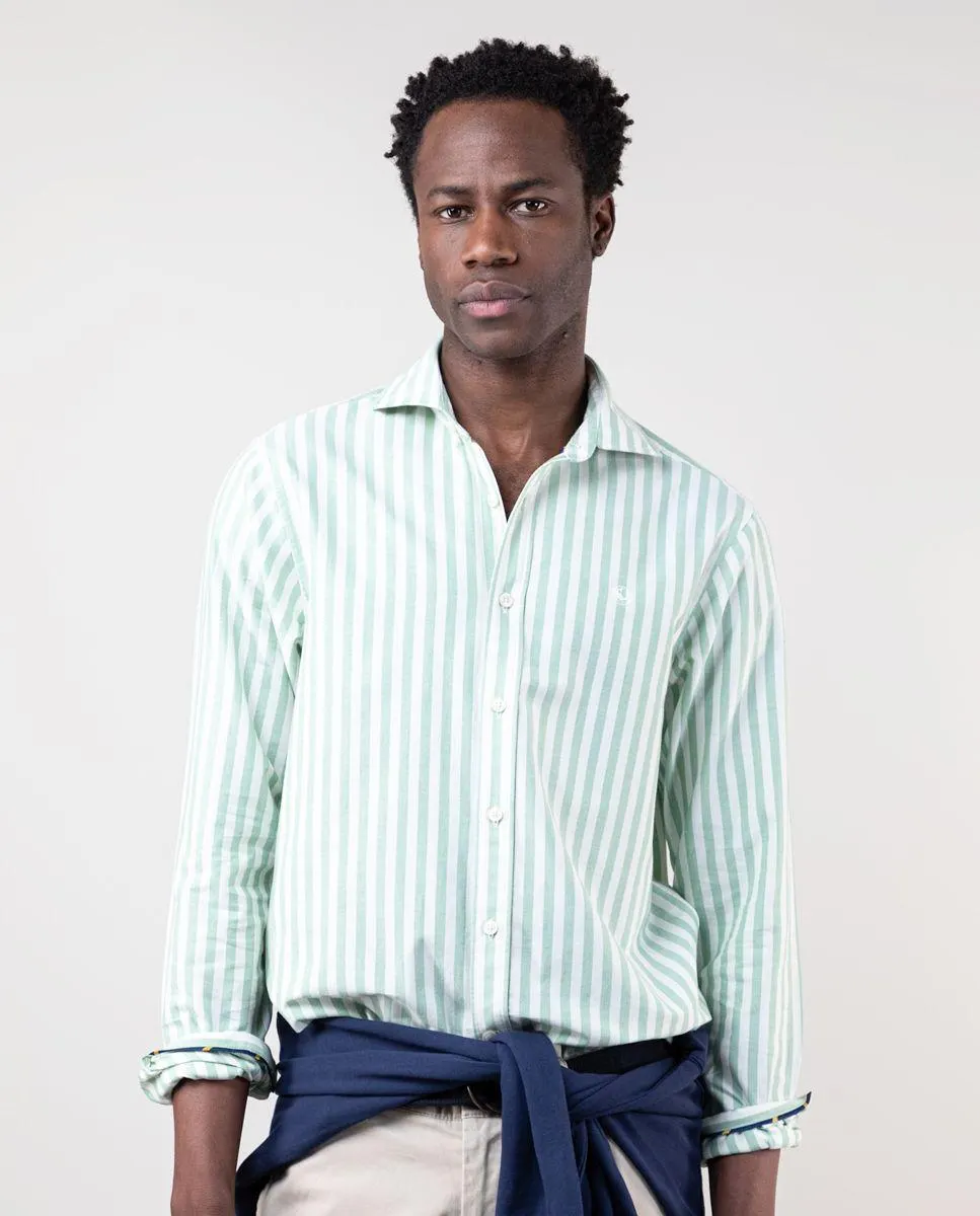 Chemise Rayure Kodak Verte