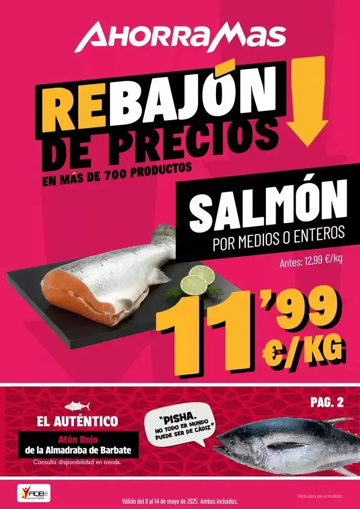 Catálogo de Rebajón de precios 8 de mayo al 14 de mayo 2025 - Página 1