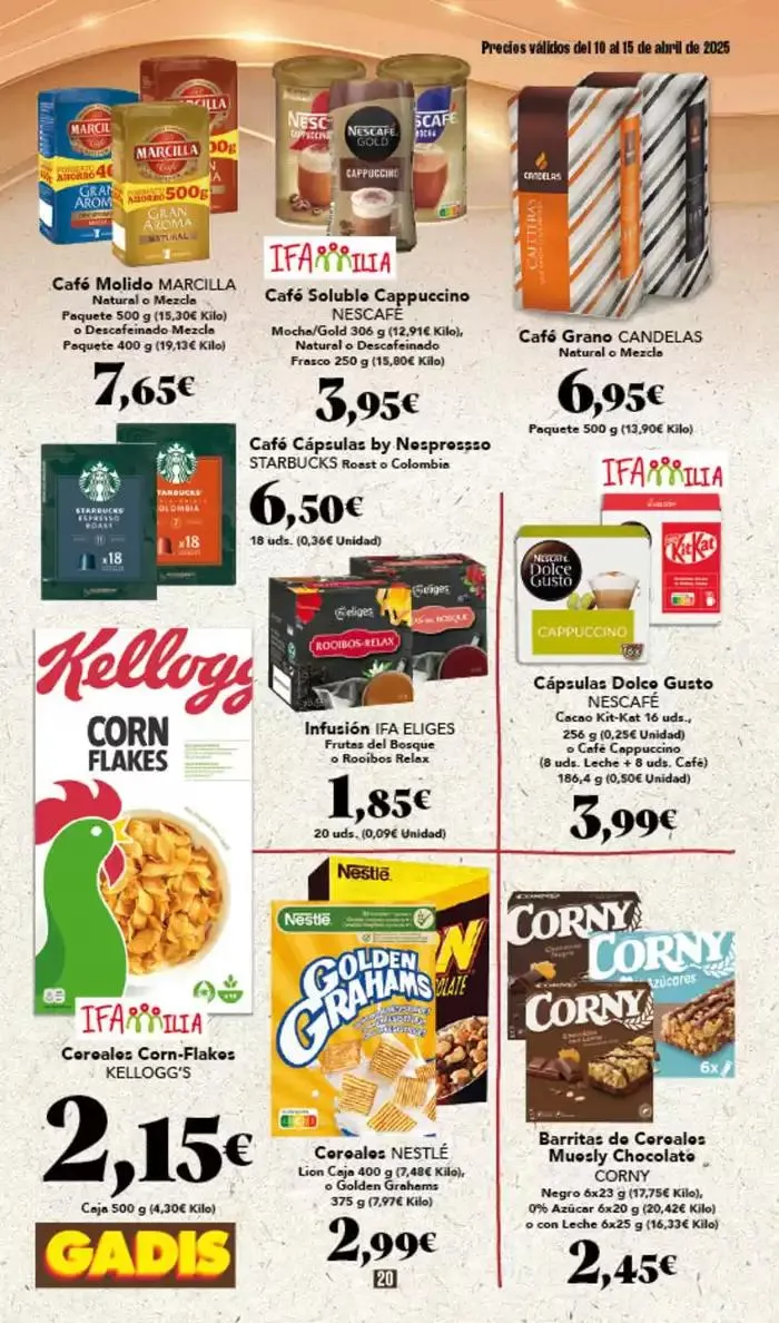 Catálogo de Precios válidos del 10 al 15 abril 10 de abril al 15 de abril 2025 - Página 20