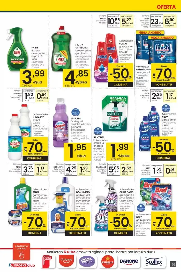 Catálogo de Prezio merkeagoa HIPERMERKATUAK EROSKI 27 de marzo al 8 de abril 2025 - Página 29