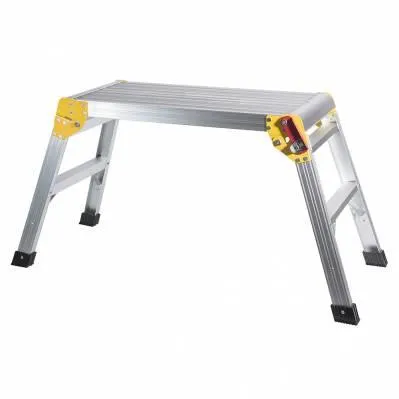 Mini plate-forme de travail pliable - 60x30x50 cm- charge max 110kg