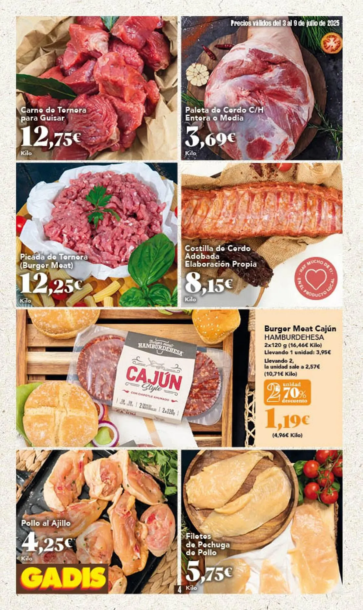 Catálogo de Folleto Gadis 3 de julio al 9 de julio 2025 - Página 4