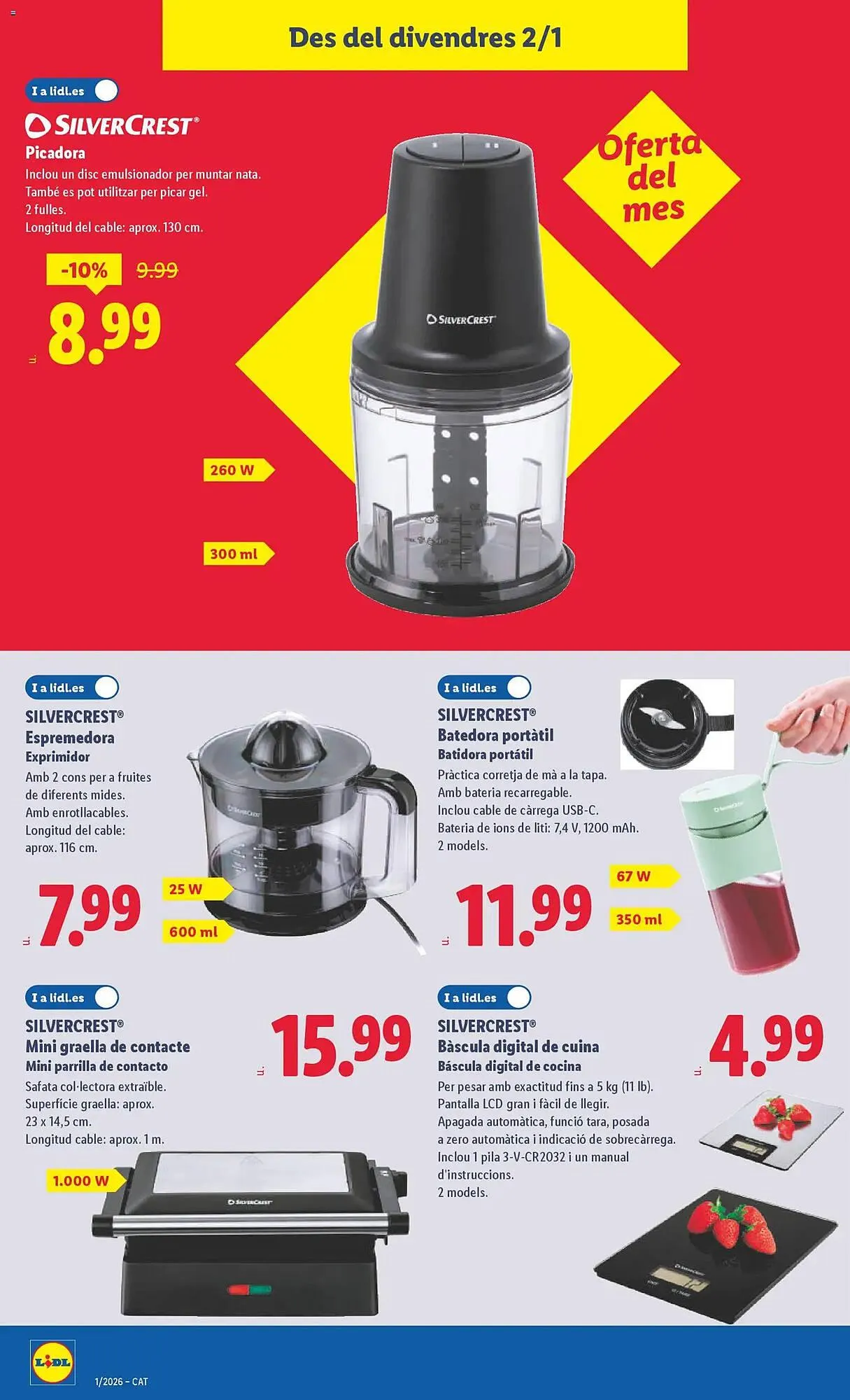 Catálogo de Catálogo Lidl 29 de diciembre al 4 de enero 2026 - Página 18