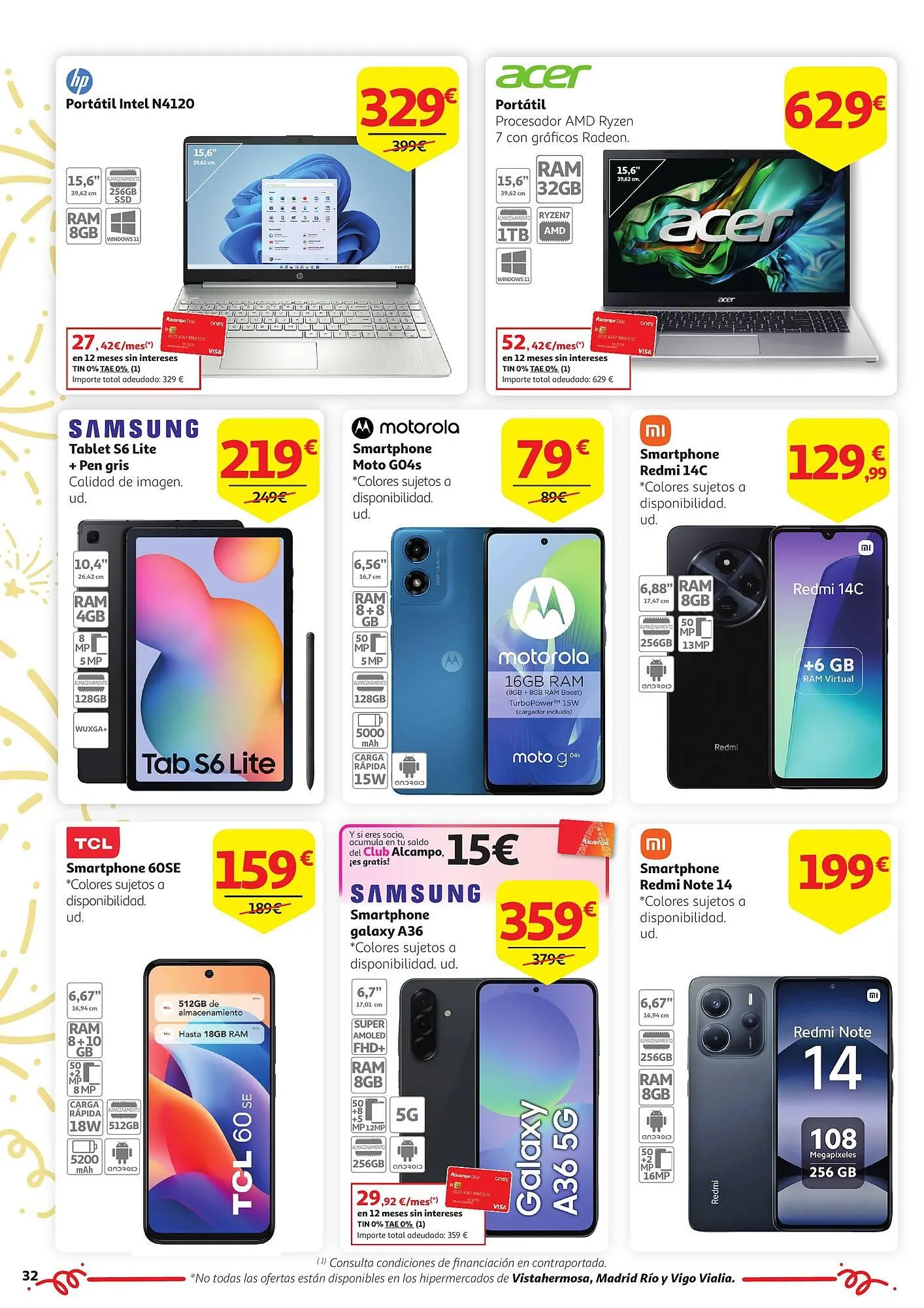 Catálogo de Folleto Alcampo 17 de junio al 30 de junio 2025 - Página 32