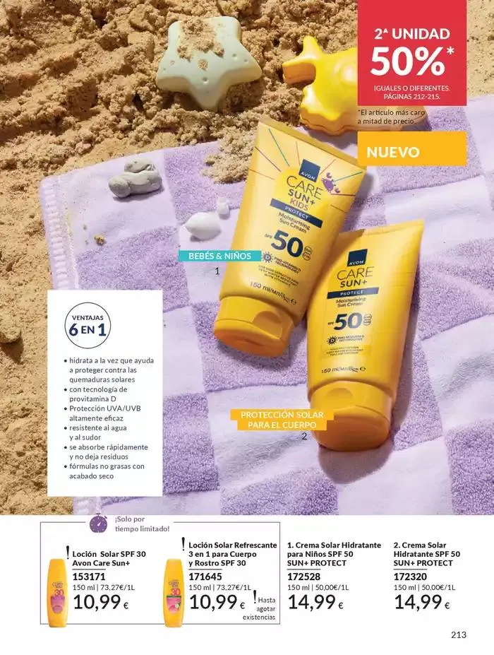 Catálogo de Catálogo AVON Mayo 2 de mayo al 31 de mayo 2025 - Página 213