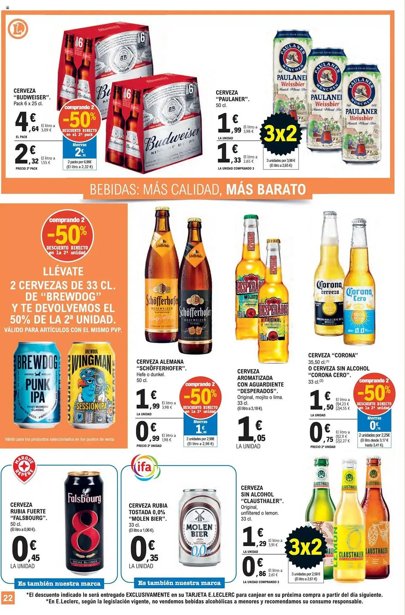 Catálogo de Folleto E.Leclerc 4 de junio al 15 de junio 2025 - Página 22