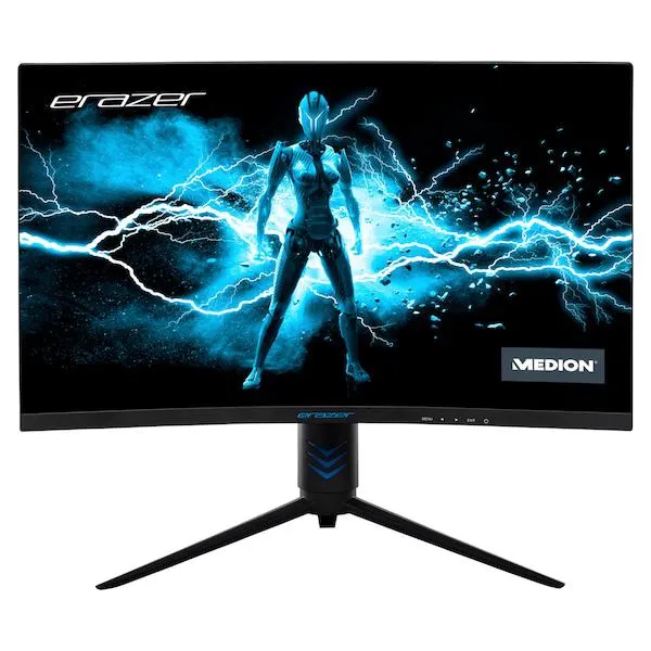 MEDION® Monitor curvo de pantalla ancha ERAZER® Spectator X30, 68,6 cm (27''), pantalla QHD, 240 Hz, conexión HDMI® y DisplayPort